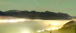 Archiv Foto Webcam Halblech - Blick über Buching 03:00