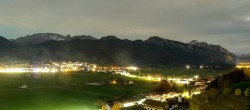 Archiv Foto Webcam Halblech - Blick über Buching 23:00