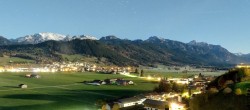 Archiv Foto Webcam Halblech - Blick über Buching 03:00