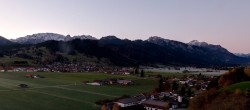 Archiv Foto Webcam Halblech - Blick über Buching 05:00