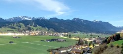 Archiv Foto Webcam Halblech - Blick über Buching 21:00