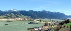 Archiv Foto Webcam Halblech - Blick über Buching 23:00