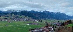 Archiv Foto Webcam Halblech - Blick über Buching 06:00