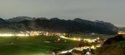 Archiv Foto Webcam Halblech - Blick über Buching 02:00