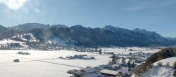Archiv Foto Webcam Halblech - Blick über Buching 09:00