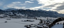 Archiv Foto Webcam Halblech - Blick über Buching 12:00