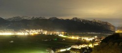 Archiv Foto Webcam Halblech - Blick über Buching 02:00