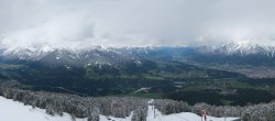 Archiv Foto Webcam Patscherkofel - Blick auf Innsbruck 11:00