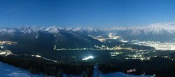 Archiv Foto Webcam Patscherkofel - Blick auf Innsbruck 23:00