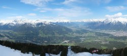 Archiv Foto Webcam Patscherkofel - Blick auf Innsbruck 09:00
