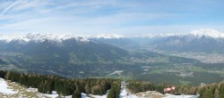 Archiv Foto Webcam Patscherkofel - Blick auf Innsbruck 09:00