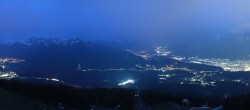 Archiv Foto Webcam Patscherkofel - Blick auf Innsbruck 03:00
