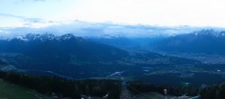 Archiv Foto Webcam Patscherkofel - Blick auf Innsbruck 19:00