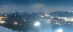 Archiv Foto Webcam Patscherkofel - Blick auf Innsbruck 01:00