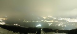 Archiv Foto Webcam Patscherkofel - Blick auf Innsbruck 21:00