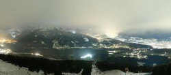 Archiv Foto Webcam Patscherkofel - Blick auf Innsbruck 23:00