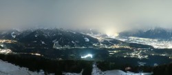 Archiv Foto Webcam Patscherkofel - Blick auf Innsbruck 01:00