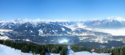 Archiv Foto Webcam Patscherkofel - Blick auf Innsbruck 23:00