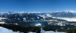 Archiv Foto Webcam Patscherkofel - Blick auf Innsbruck 01:00