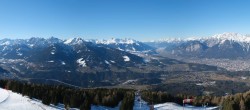 Archiv Foto Webcam Patscherkofel - Blick auf Innsbruck 11:00