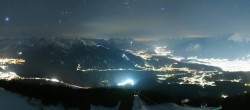 Archiv Foto Webcam Patscherkofel - Blick auf Innsbruck 23:00