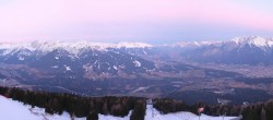 Archiv Foto Webcam Patscherkofel - Blick auf Innsbruck 06:00