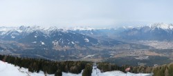 Archiv Foto Webcam Patscherkofel - Blick auf Innsbruck 09:00