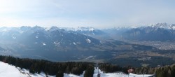 Archiv Foto Webcam Patscherkofel - Blick auf Innsbruck 13:00