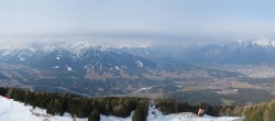 Archiv Foto Webcam Patscherkofel - Blick auf Innsbruck 09:00