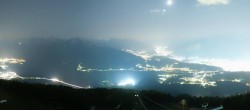 Archiv Foto Webcam Patscherkofel - Blick auf Innsbruck 21:00