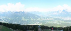 Archiv Foto Webcam Patscherkofel - Blick auf Innsbruck 09:00