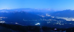 Archiv Foto Webcam Patscherkofel - Blick auf Innsbruck 03:00