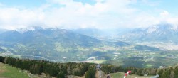 Archiv Foto Webcam Patscherkofel - Blick auf Innsbruck 09:00