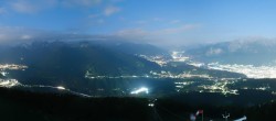 Archiv Foto Webcam Patscherkofel - Blick auf Innsbruck 21:00