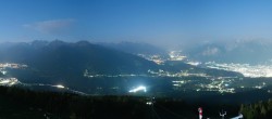 Archiv Foto Webcam Patscherkofel - Blick auf Innsbruck 23:00