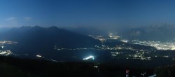 Archiv Foto Webcam Patscherkofel - Blick auf Innsbruck 01:00