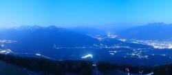 Archiv Foto Webcam Patscherkofel - Blick auf Innsbruck 03:00