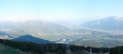 Archiv Foto Webcam Patscherkofel - Blick auf Innsbruck 06:00
