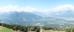 Archiv Foto Webcam Patscherkofel - Blick auf Innsbruck 11:00