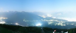 Archiv Foto Webcam Patscherkofel - Blick auf Innsbruck 23:00