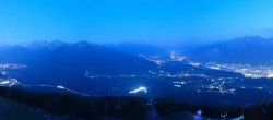 Archiv Foto Webcam Patscherkofel - Blick auf Innsbruck 03:00