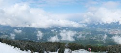 Archiv Foto Webcam Patscherkofel - Blick auf Innsbruck 09:00