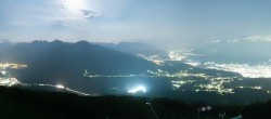 Archiv Foto Webcam Patscherkofel - Blick auf Innsbruck 23:00
