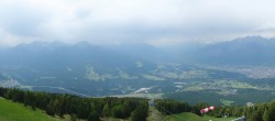 Archiv Foto Webcam Patscherkofel - Blick auf Innsbruck 13:00