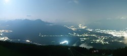 Archiv Foto Webcam Patscherkofel - Blick auf Innsbruck 23:00
