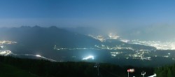 Archiv Foto Webcam Patscherkofel - Blick auf Innsbruck 01:00