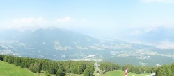 Archiv Foto Webcam Patscherkofel - Blick auf Innsbruck 09:00