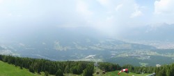 Archiv Foto Webcam Patscherkofel - Blick auf Innsbruck 13:00