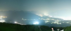 Archiv Foto Webcam Patscherkofel - Blick auf Innsbruck 23:00
