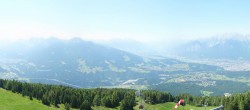 Archiv Foto Webcam Patscherkofel - Blick auf Innsbruck 13:00